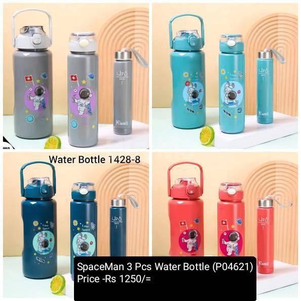 SPACEMAN 3PCS WATER BOTTLE