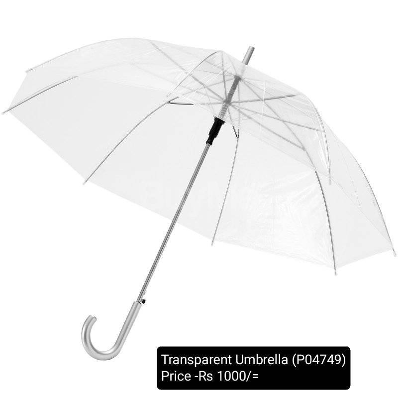 TRANSPARENT UMBRELLA