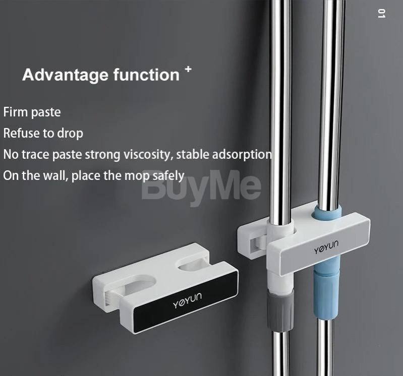 2 PC BROOM HOLDER