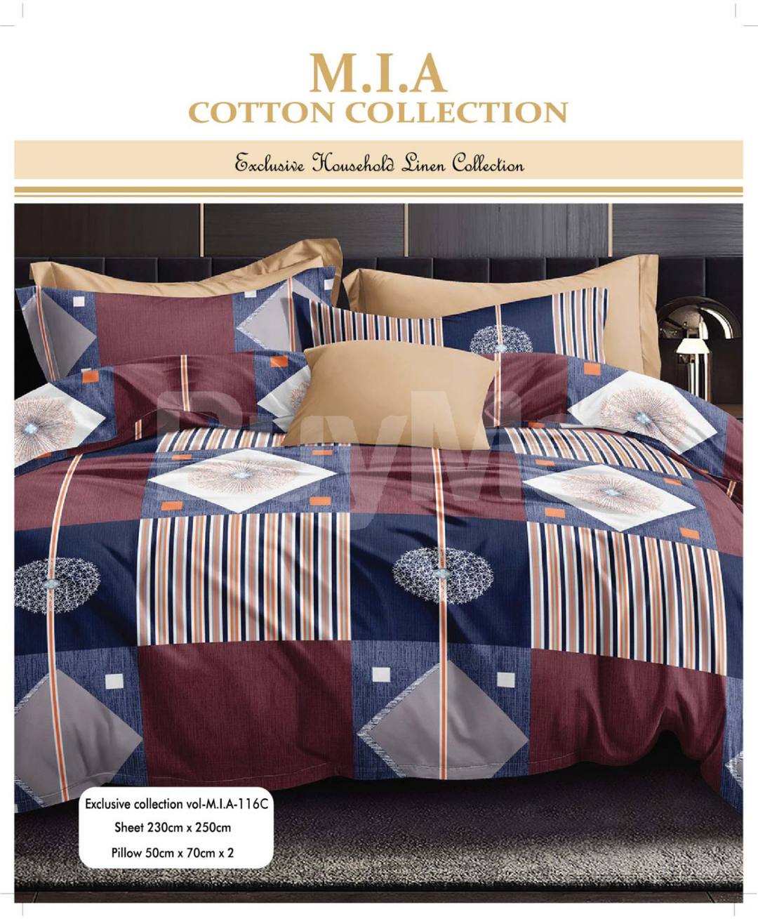 M.I.A PRINTED BEDHSHEET 1