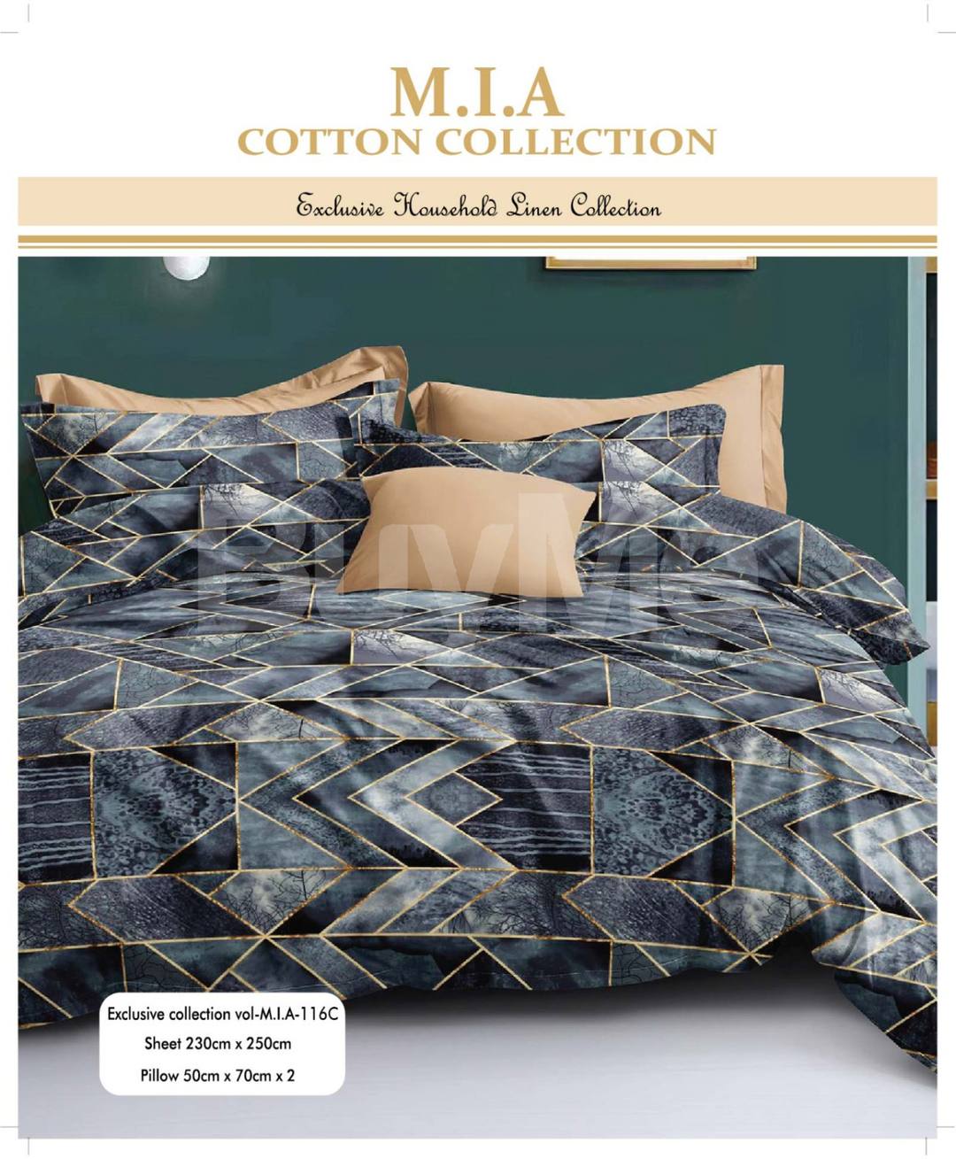 M.I.A PRINTED BEDHSHEET 2