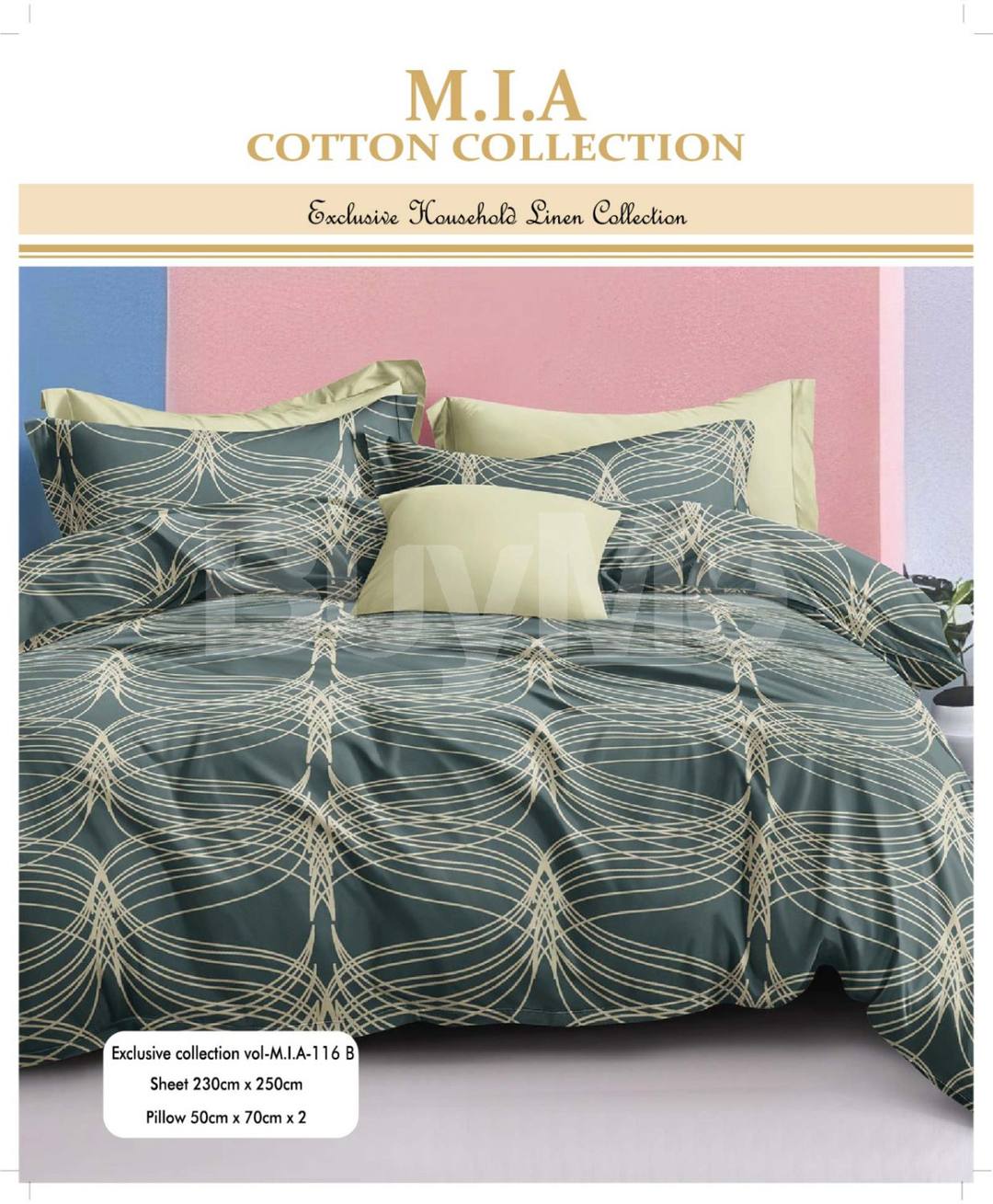 M.I.A PRINTED BEDSHEET 7