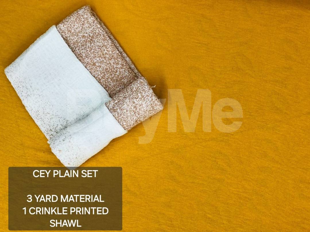 CEY PLAIN SET - MASARATI SET - YELLOW