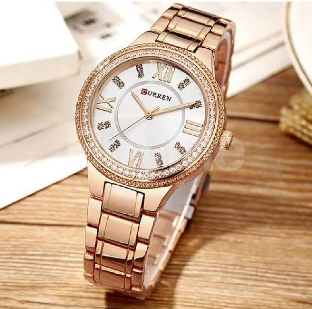 CURREN 9004 ROSE GOLD LADIES WATCH