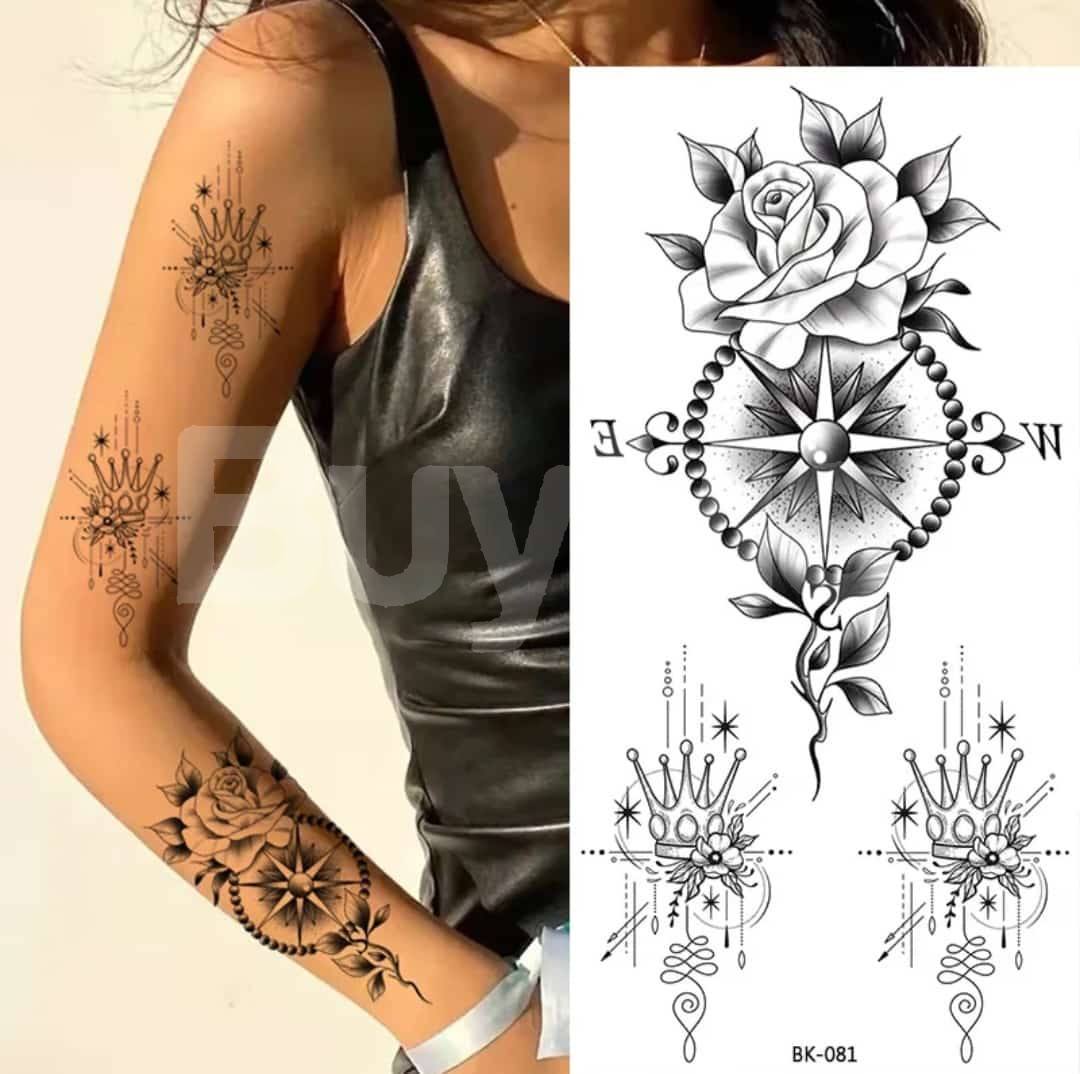 FAKE TATTOO CARD