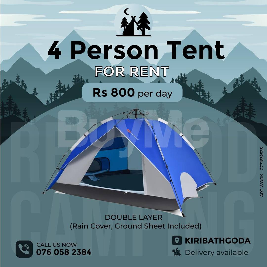 4 PERSON CAMPING TENT