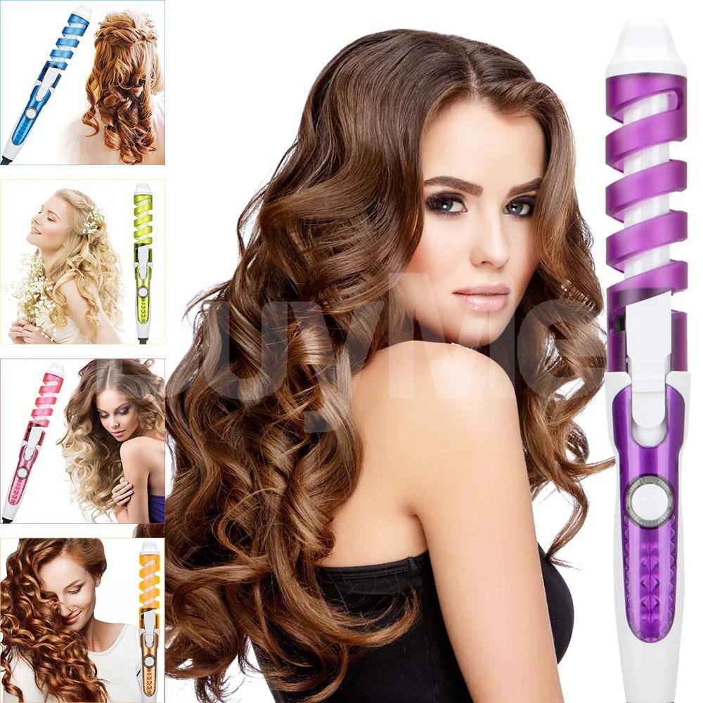HAIR CURLER PROFESSIONAL ELECTRIC SALON CERAMIC HAIR CURLING IRON
