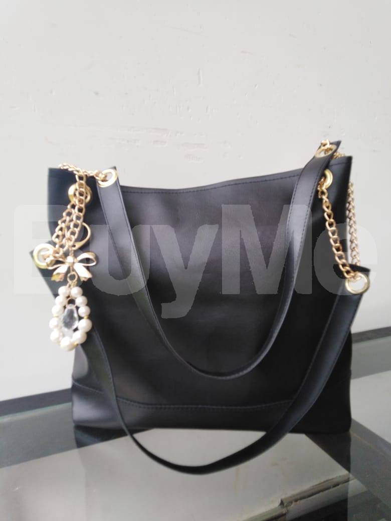 BLACK COLOUR LADIES HAND BAG
