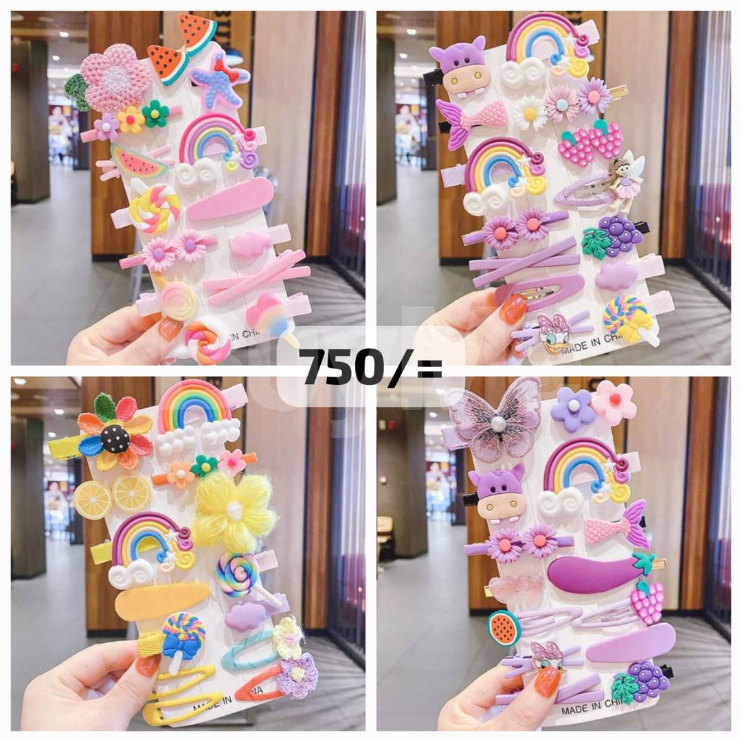 KIDS CUTE HAIR CLIPS