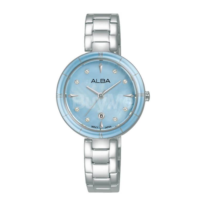 ALBA LADIES WATCH – LIGHT BLUE MOP DIAL
