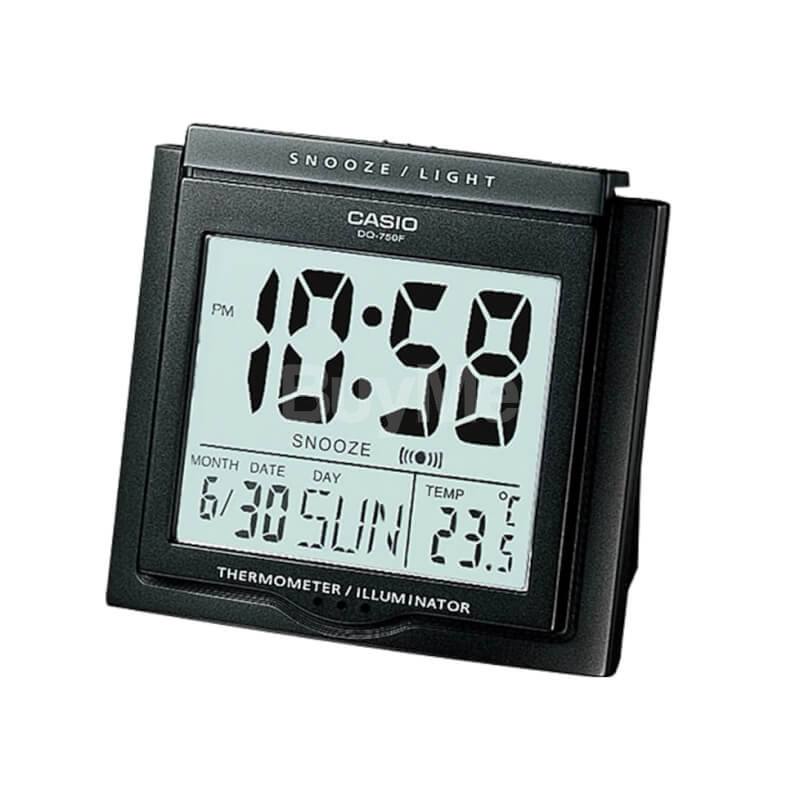 CASIO TABLE CLOCK DQ-750F-1DF