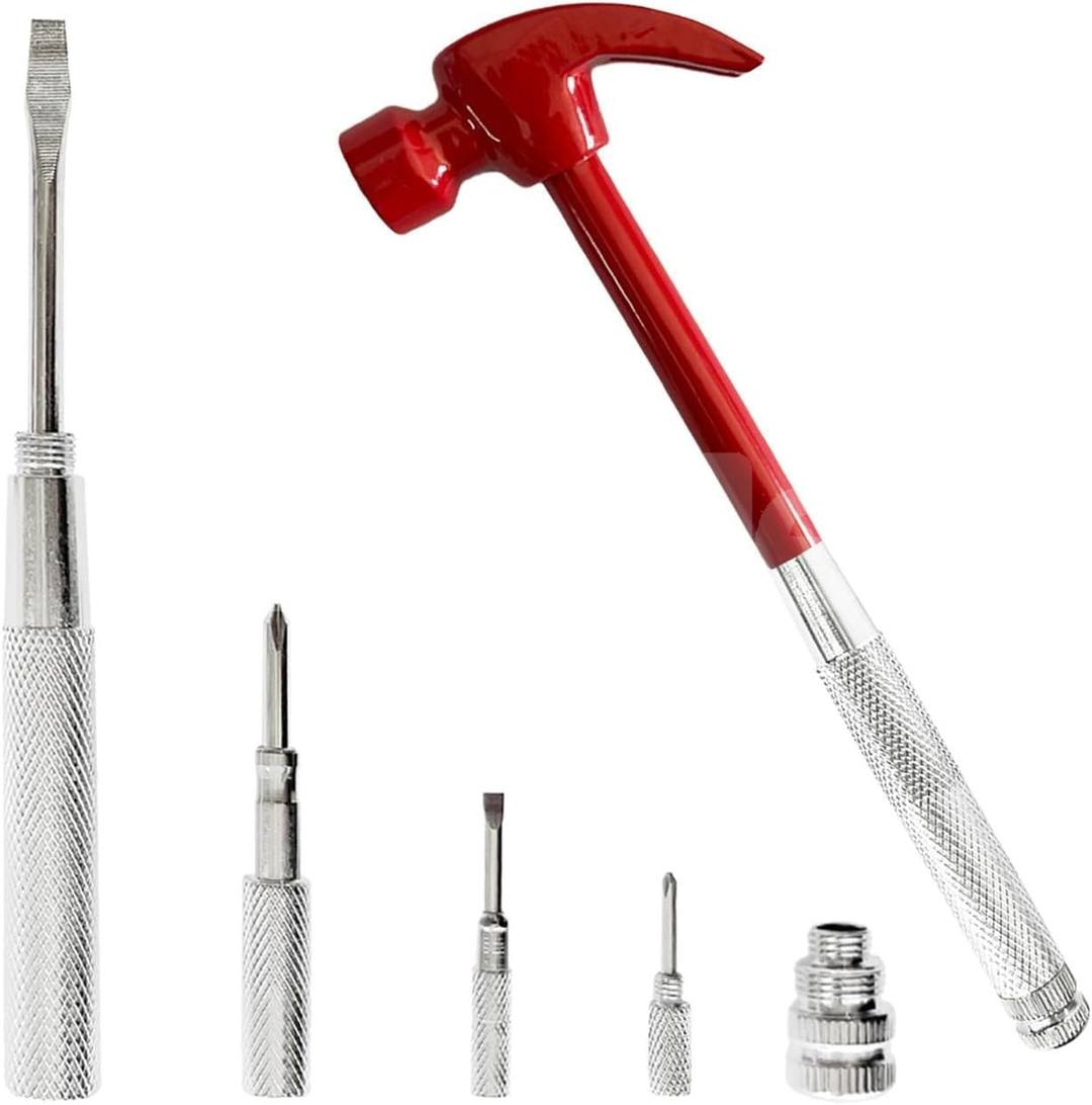 6 IN 1 HAMMER & SCREWDRIVER SET (P03065)
