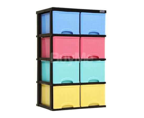 DAXER PLASTIC CUPBOARD (8 DRAWER)
