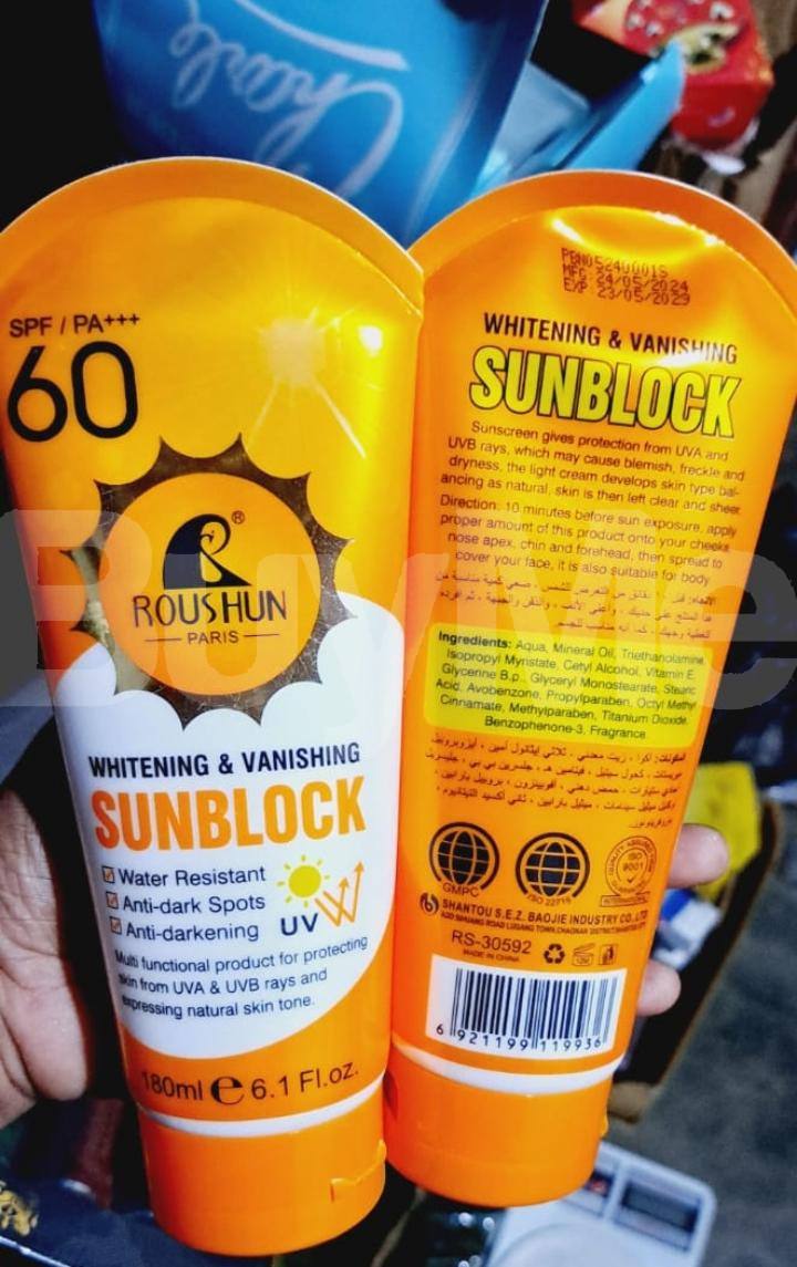 SUN CREAM FOR LADIES
