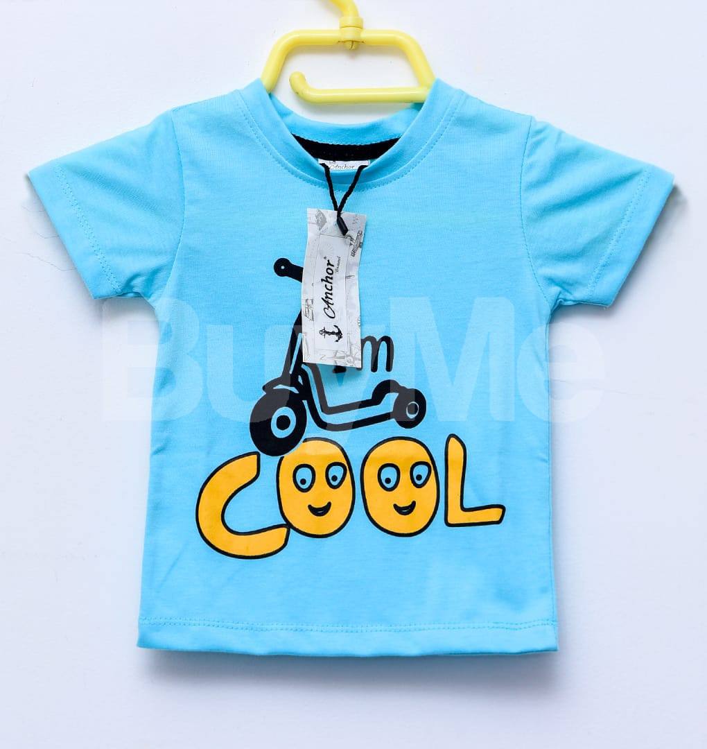 CASUAL KID TSHIRT - LIGHT BLUE