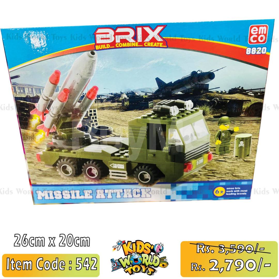 MISSILE ATTACK TOY SET FOR KIDS