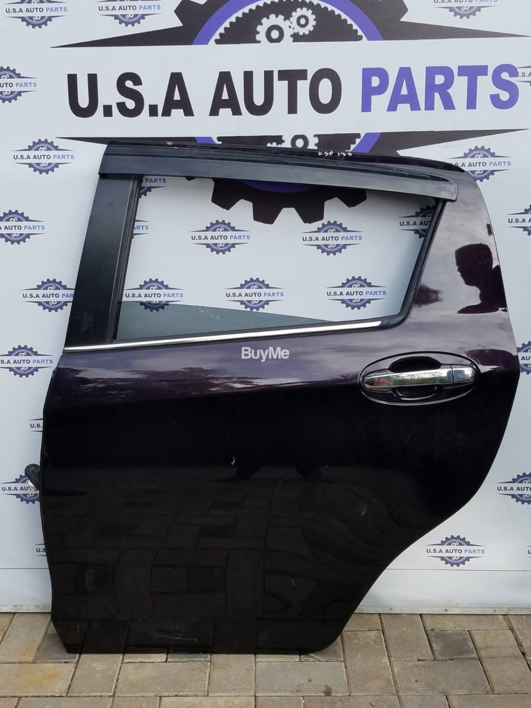 REAR LHS DOOR COMPLETE - TOYOTA VITZ KSP130