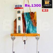 WOODEN KEY HANGER - WALL DECOR