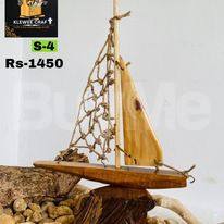 WOODEN SAILBOAT MODEL