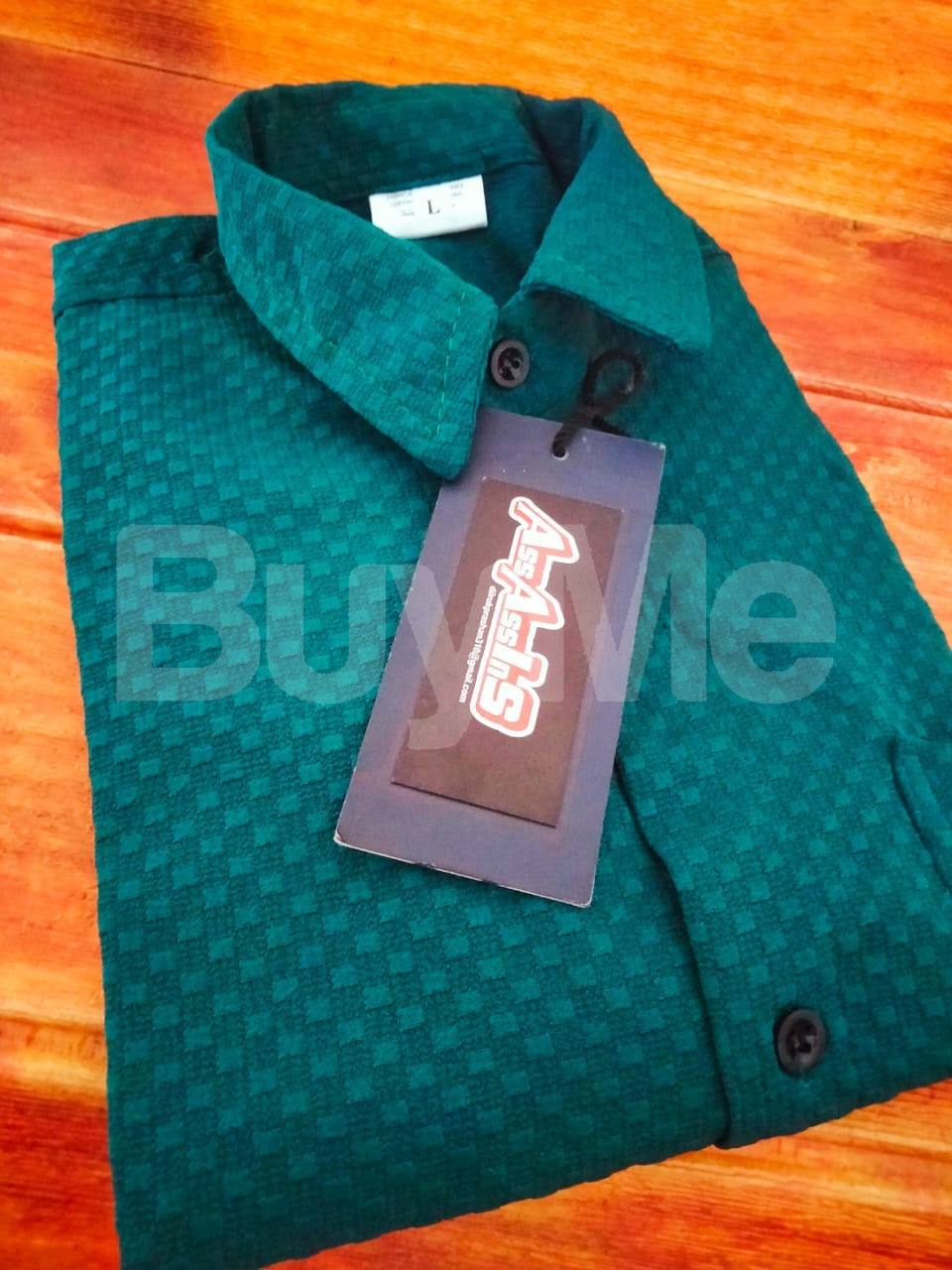 MENS ORIGINAL POPCORN SHIRT - GREEN