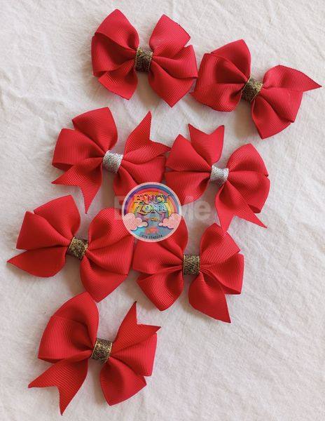 RED COLOR BOW DESIGN