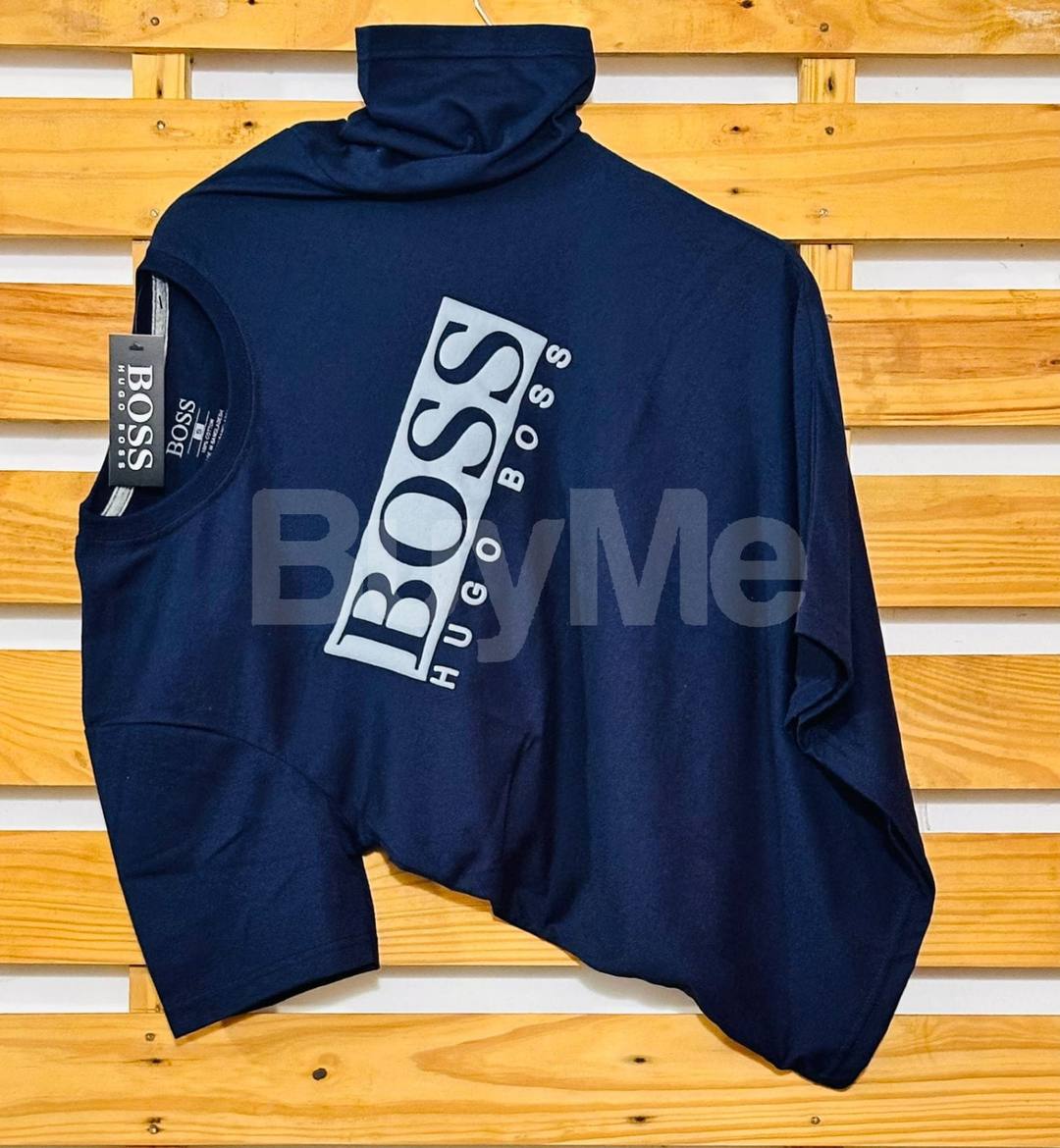 MENS CREW NECK T-SHIRT - NAVY BLUE