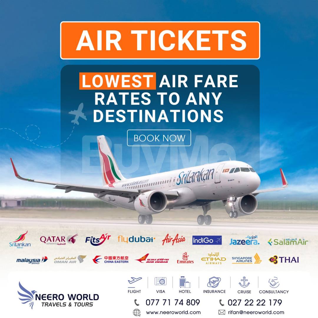 AIR TICKETS - BOOK NOW