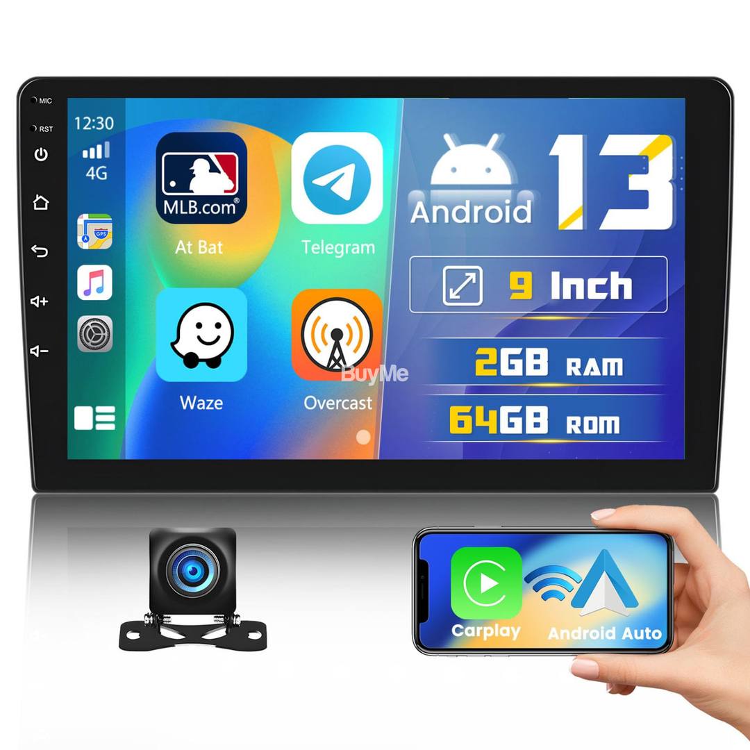 9INCH 2+64GB AIR MIRROR GPS CAR ANDROID DVD SETUP