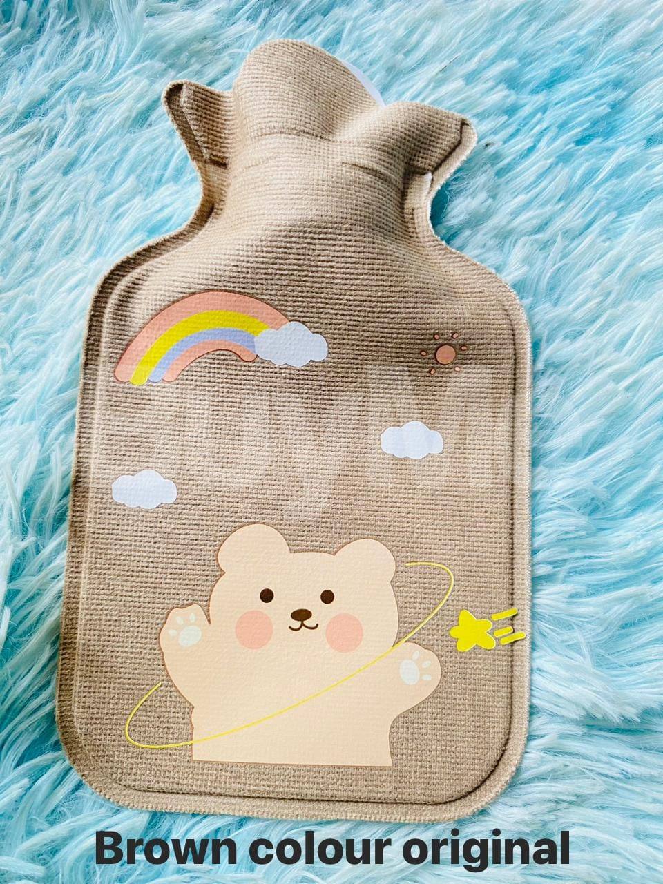 HOT WATER BAG - BROWN