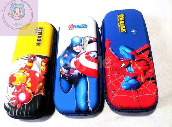 CUTE 3D PENCIL BOX FOR BOYS AVENGERS DESIGN