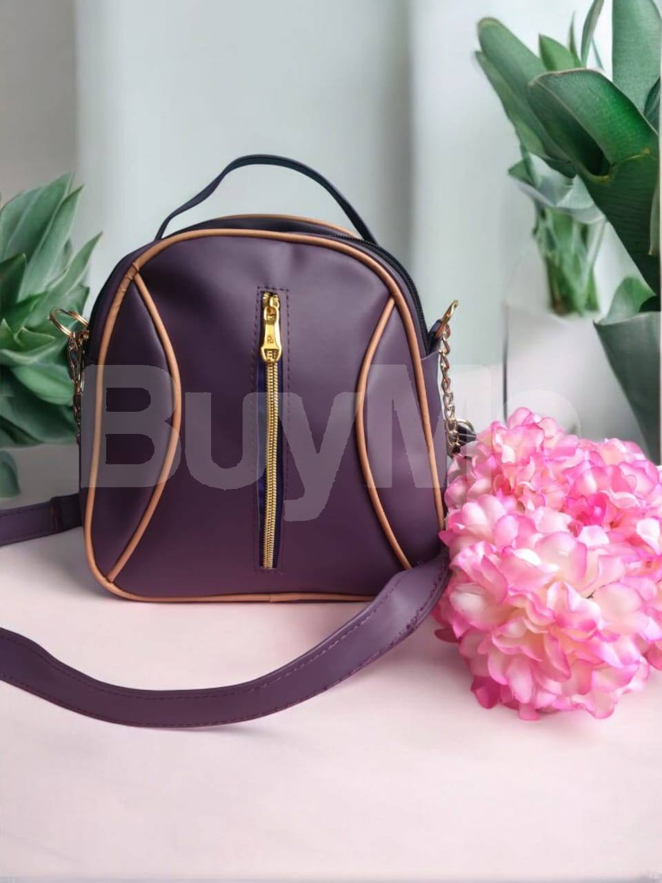 PURPLE LADIES HANDBAG DESIGN