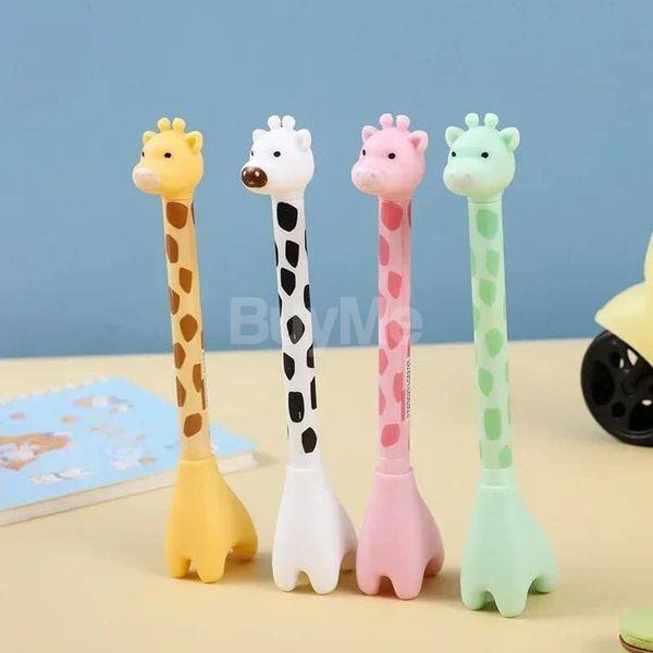 CUTE GIRAFFE STANDABLE GEL PEN