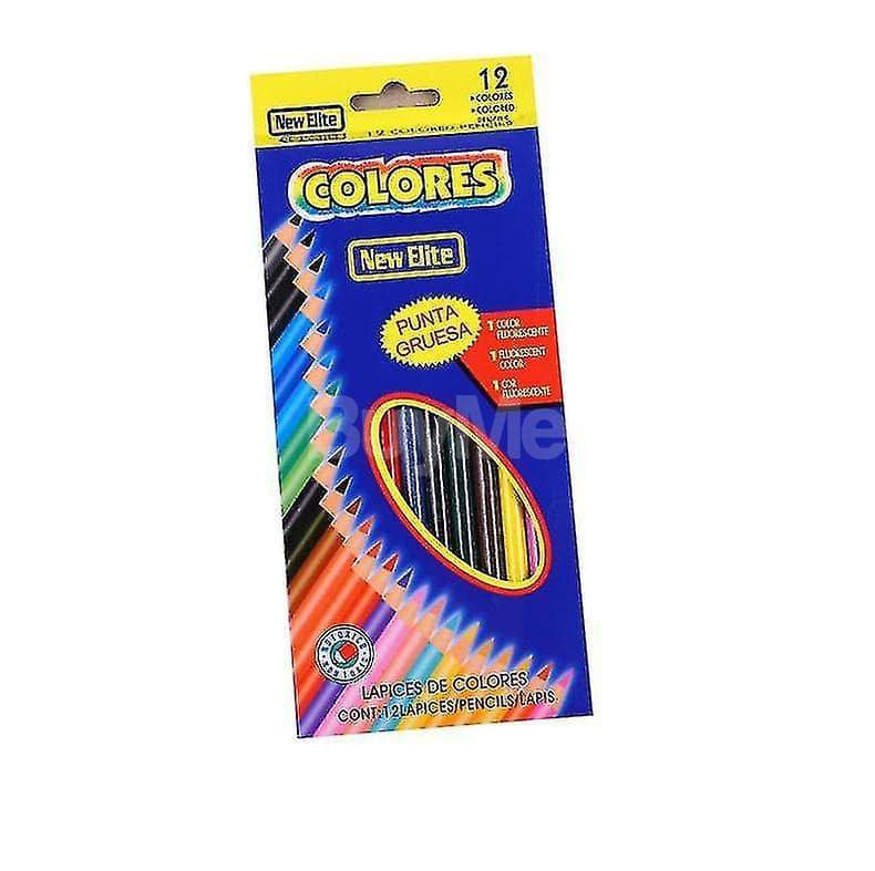 12 COLOURS PENCIL BOX