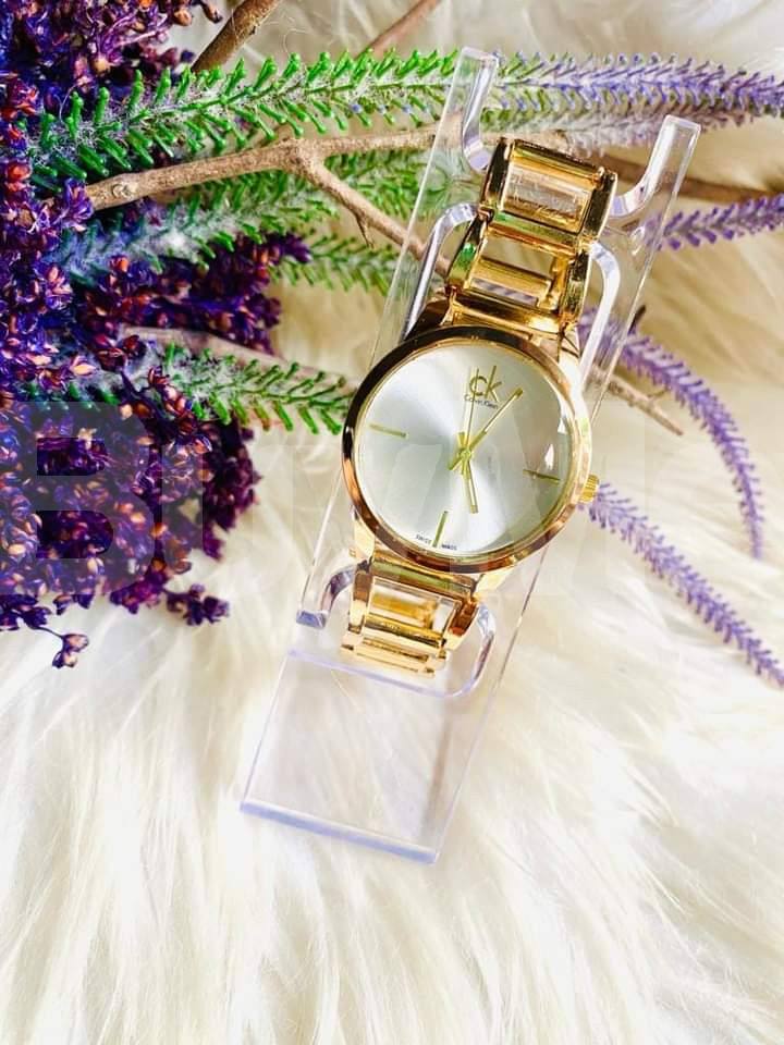 CK LADIES WATCH - GOLD
