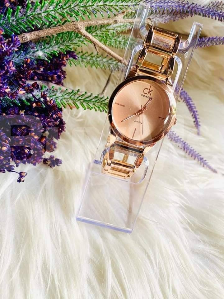 CK LADIES WATCH - ROSE GOLD