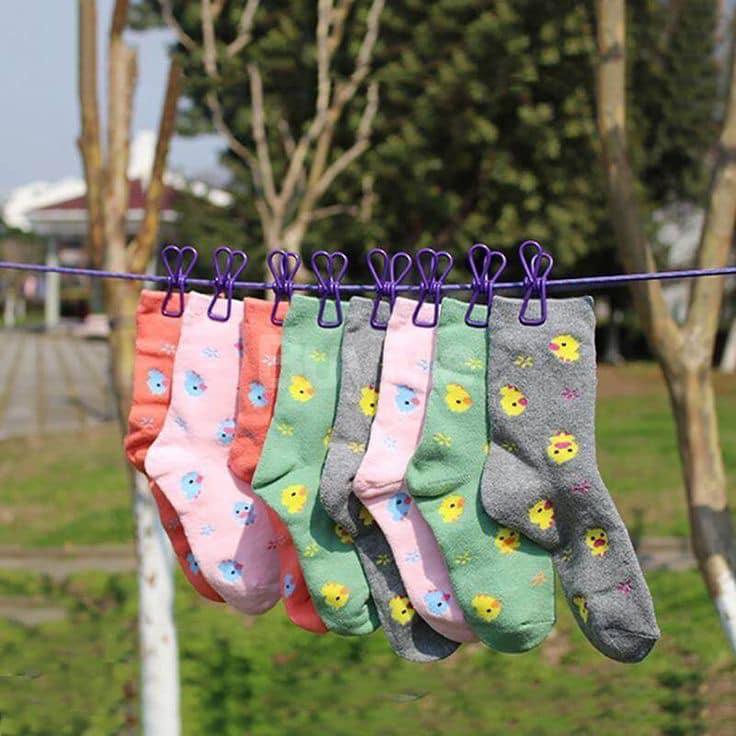 CLOTH ROPE WITH CLIPS