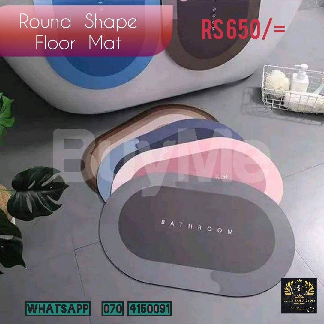 ROUND SHAPE FLOOR MAT