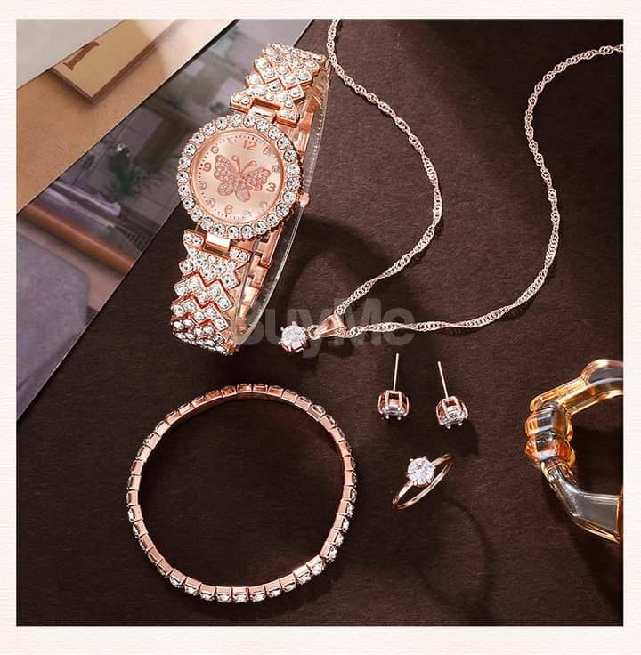WATCH SET - ROSEGOLD