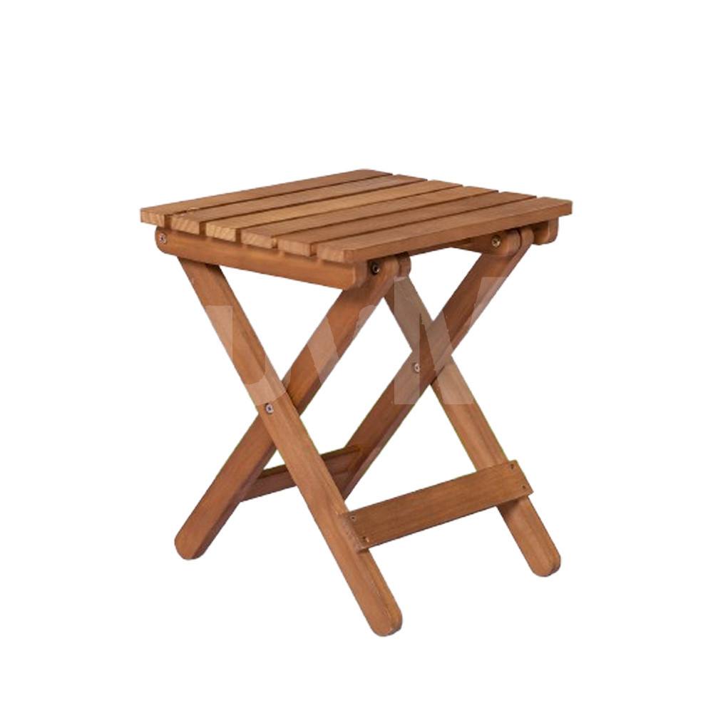 FOLDABLE WOOD STOOL