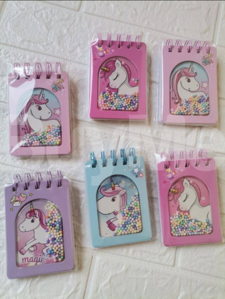 A7 UNICORN FANCY NOTE BOOK