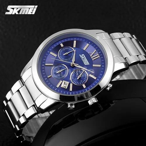 SKMEI GENT DATE CARBO WATCH