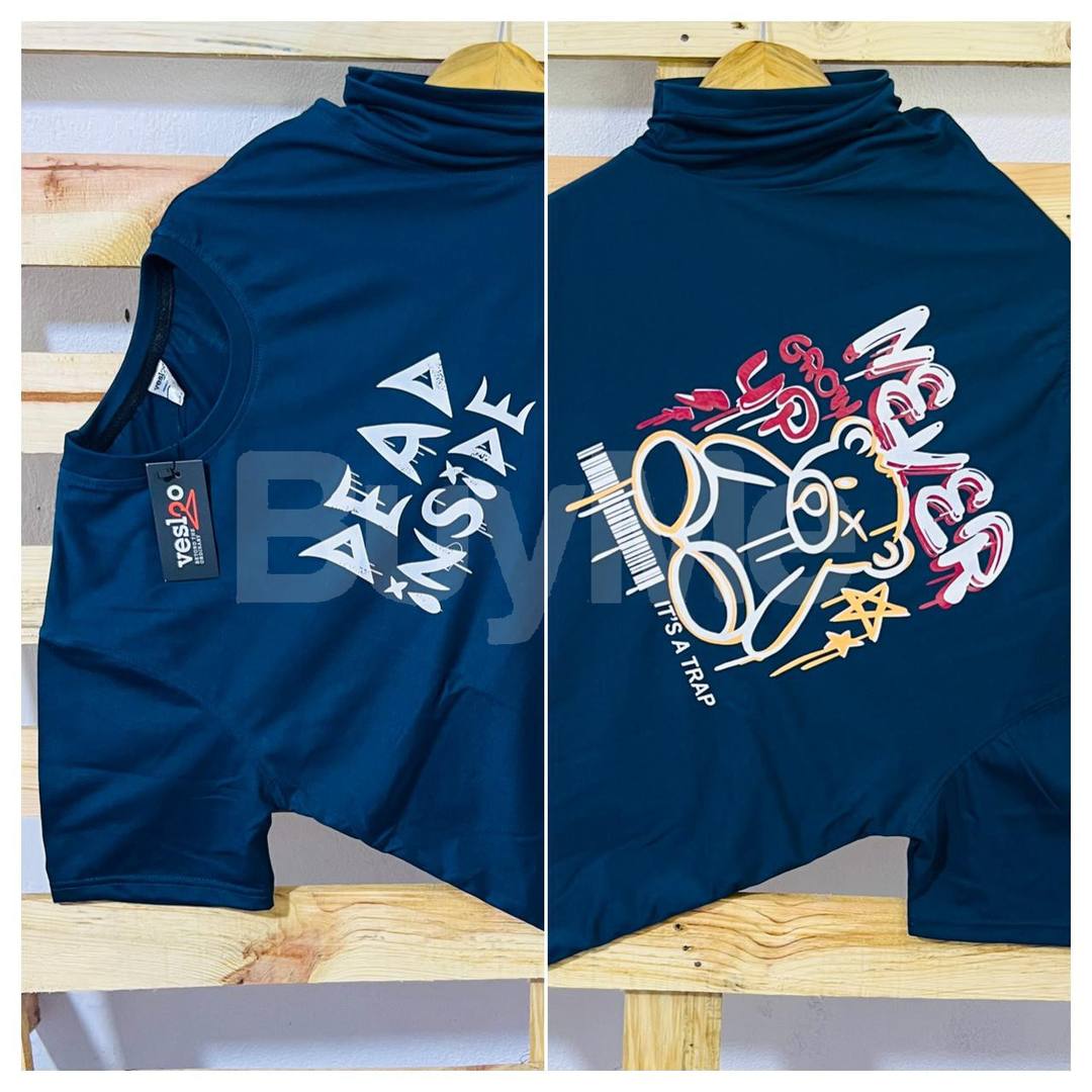 DOUBLE SIDE PRINT CREW NECK T SHIRT 2