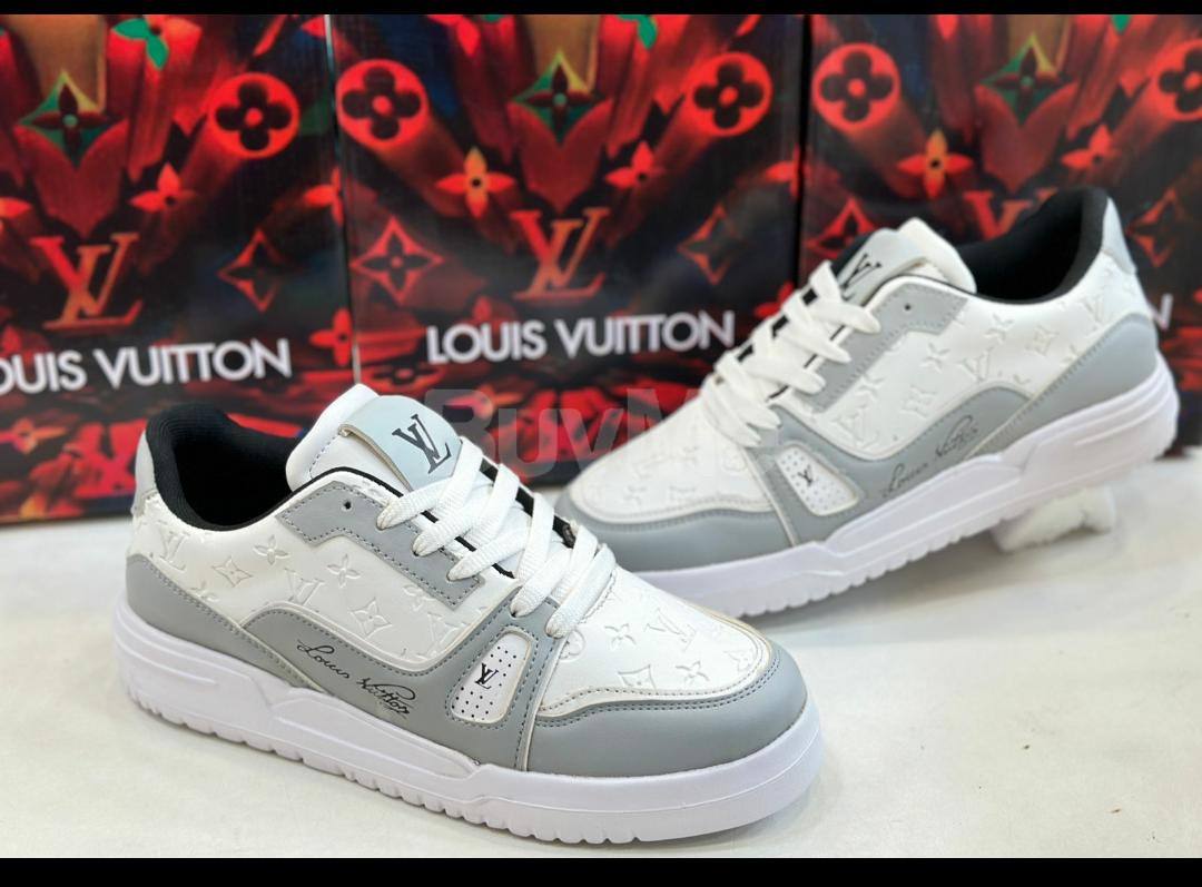 LOUISE VUITTON SHOE 70B - GREY AND WHITE MIXED