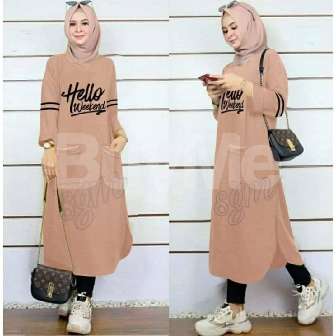 HELLO WEEKEND TOP - BEIGE