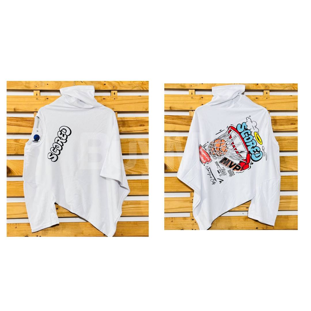 OVER SIZE T SHIRT - WHITE