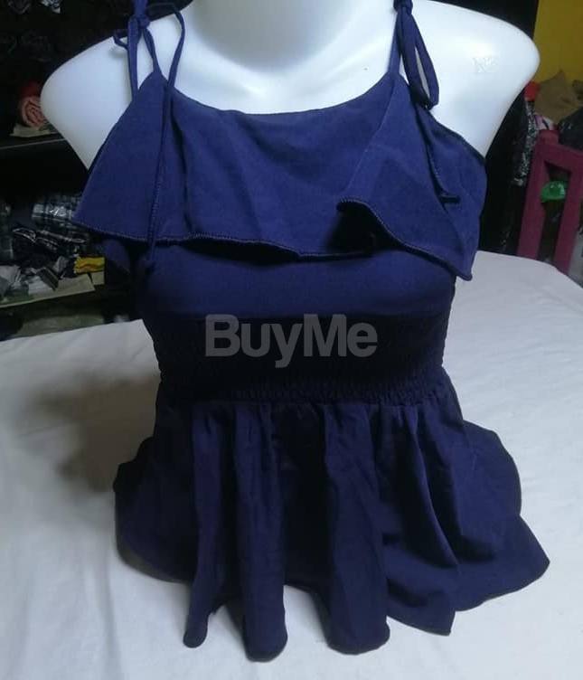 LADIES BLOUSE - DARK BLUE