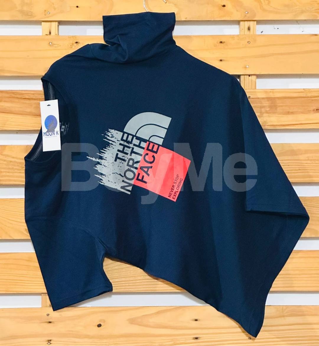 CREW NECK TSHIRT (PREMIUM QUALITY) - DARK BLUE