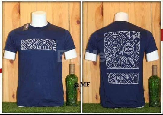 TRENDING CREW NECK TSHIRT- DARK BLUE