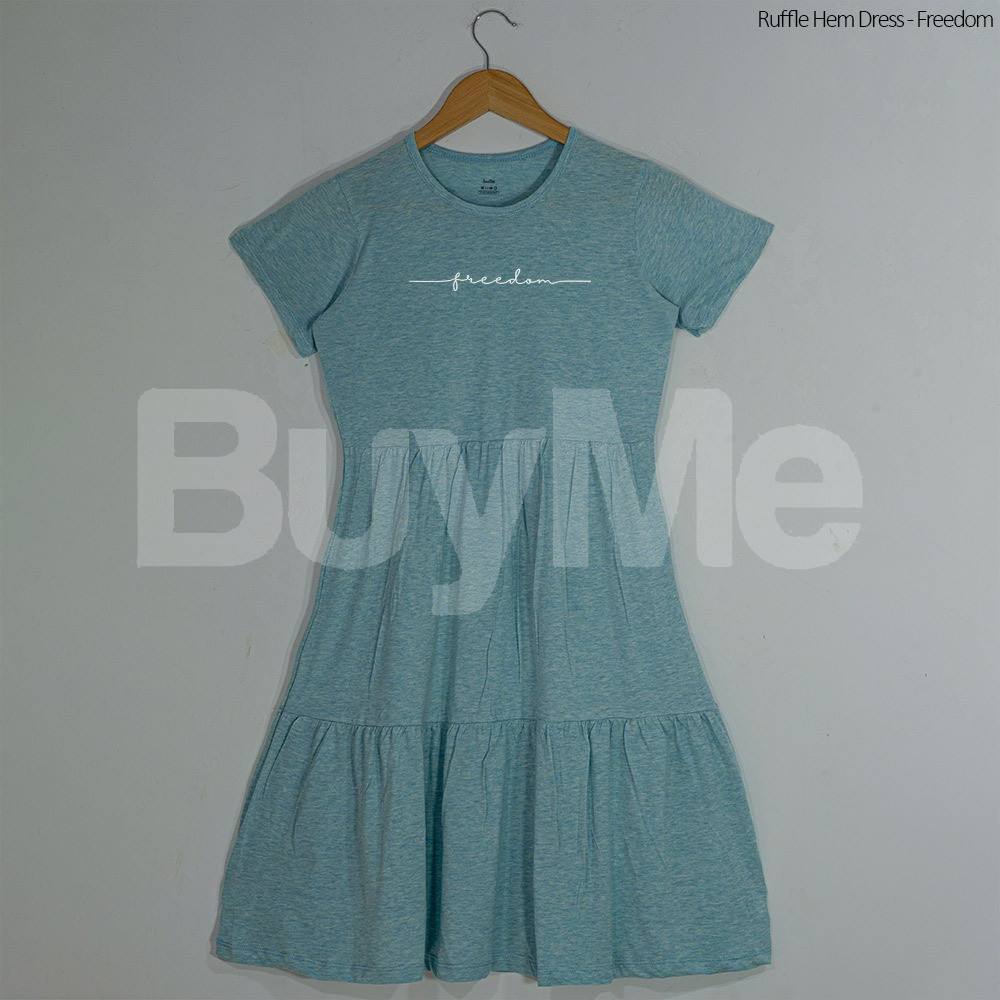 RUFFLE HEM DRESS 2 - DONKEY SANTA