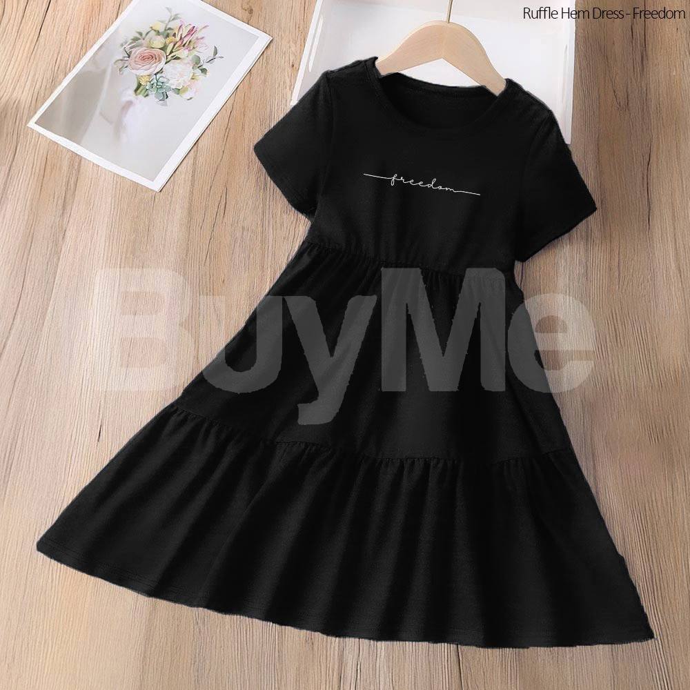 RUFFLE HEM DRESS 2 - DONKEY SANTA
